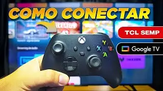 Como CONECTAR um CONTROLE de XBOX/PS5 na TV TCL (GOOGLE TV)