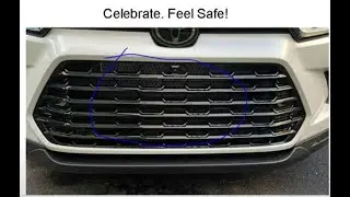 Toyota Grand Highlander - Install Metal Grill Mesh Cover - Radiator Protection
