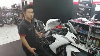 Kawasaki Ninja ZX-10R  Sensor de Tombo ... 