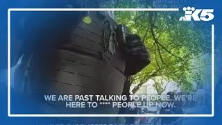 New video shows Seattle officer's remarks before protest clash, arrests