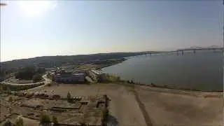 HOVERTHINGS HT-FPV FPV flight @ old GM plant ruins in Sleepy Hollow NY part #22
