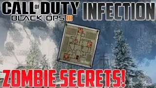 CoD Black Ops 3: INFECTION: Zombies Secrets And Easter Eggs! - PS4