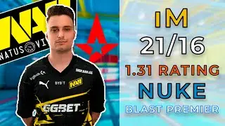 CS2 POV NAVI iM (21/16) vs Astralis (Nuke) @ Blast Premier Spring Final 2024