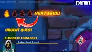 How to Raise Heat Level | Fortnite Most Wanted
