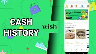 How To Find Cash History On Wish Shop And Save App