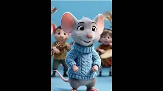 Little Mouse So Cute 😍 | AI Animal Video #shorts #youtubeshorts #PawziyoAi