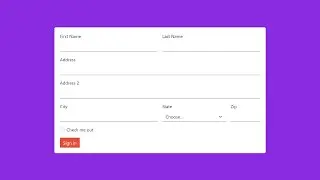 Responsive Registration Form in HTML & CSS | Bootstrap 5 Form With free source code