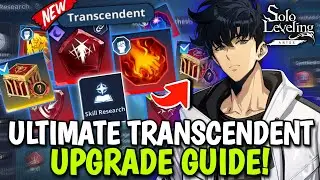 ULTIMATE NEW TRANSCENDENT RUNES & BLESSING STONES GUIDE! Solo Leveling: Arise