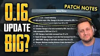 THE PUBG MOBILE 0.16.0 UPDATE IS ACTUALLY... HUGE?