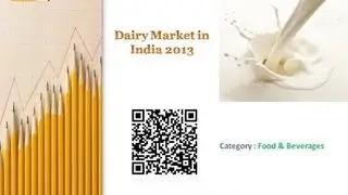 MarketResearchReports.com: Dairy Market in India 2013, Reveals New Research Report