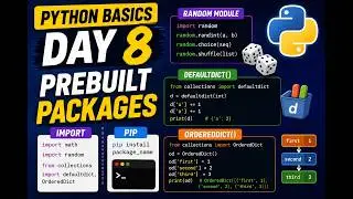 Day8 : Modules and Packages