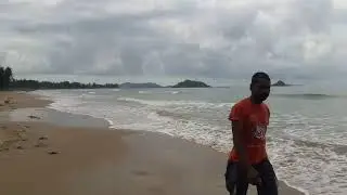 Fishing boats on majali sea beach
