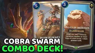 COBRA VALLEY OF IMITATION COMBO DECK | Legends of Runeterra