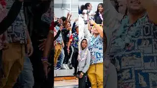 Crazy student section please subscribe #basketball #millbrook