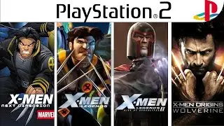 X-Men Games for PS2 #evolutiongame #gamehistory