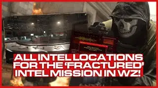 All Intel Locations for the 'Fractured' Mission in Warzone (COD Warzone Intel Mission Locations)