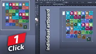 How to Make Multiple Artboards Individually in One Click | Illustrator Script Tutorial