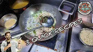 3 Quick Recipes Schezwaan Fried Rice - Chicken Satay - Singapori Rice | My Kind of Productions 