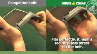 DENIS CIMAF Knives for excavator mulchers and skid steer mulchers