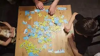 Mapa Świata Trefl puzzle