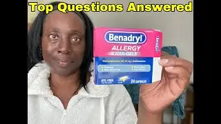 Benadryl Liqui-Gels Antihistamine Allergy Medicine & Cold Relief Review
