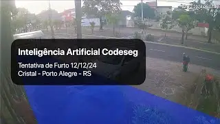 Tentativa de Furto 12/12/24 - Cristal - Porto Alegre - RS