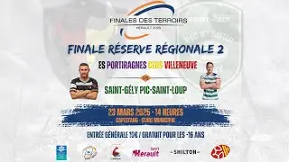 #SérieRugbyLive : Finale Départementale CD34 #Réserves #Régional2 - ESPCV /S Gély PSL - 23 Mars 25
