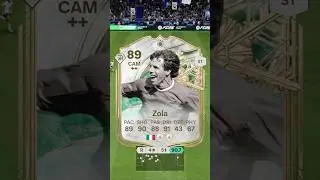 GIANFRANCO ZOLA EN 1 MINUTO🔥 GIANFRANCO ZOLA ICONO COMODINES DE INVIERNO 89 REVIEW |EA FC 26 #fc26
