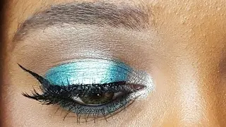Shimmering Blue Halo Eye Tutorial