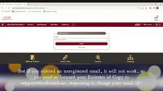 How to Reset your account in FoodWatch