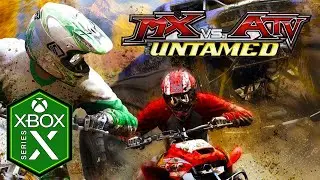 Геймплей MX против ATV Untamed Xbox Series X