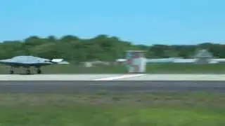 X-47B Lands at Naval Air Staion Patuxent River