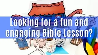 The Story of Noah's Ark | Coloring book | Activity pages | Crafts