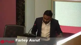 Maidenspeech raadslid Farley Asruf