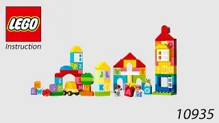 LEGO Instruction - DUPLO - 10935 - Alphabet Town