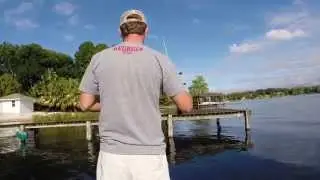 GoPro SUP Bass Fishing: Shook One