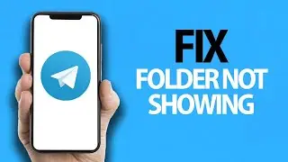 How To Fix Telegram App Folder Not Showing | Easy Quick Solution