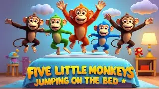 FIVE LITTLE MONKEYS | FIVE LITTLE DUCKS + MORE | KIDS SONGS AND NURSERY RHYMES | Lentera Kids Song