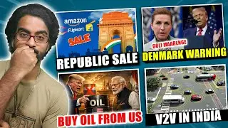 Flipkart Amazon Republic Sale, Deepinder Reacts to Temple Device, Denmark Warning to Trump