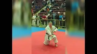 Силовое и чистое исполнение ката в боевых искусствах каратэ #каратэ #боевыеискусства #соревновани...