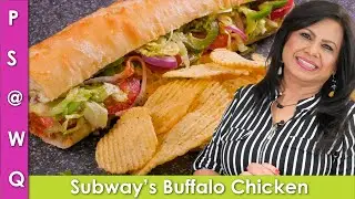 Subway's Toasted Buffalo Chicken Sandwich Recipe in Urdu Hindi - RKK