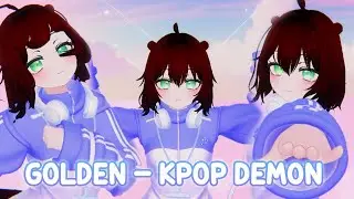 Golden | KPOP Demon Hunter - MMD VRchat | Adattamento di GamBeat