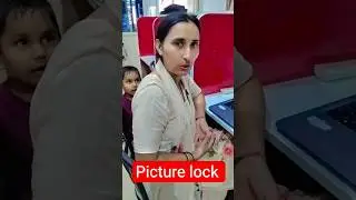 Picture lock in laptop #official #education #techeducation #laptop #picturelock #shortsviral