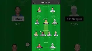 MI W vs UP W Dream11 Prediction Today || MI W vs UP W Dream11 Team Today || today's live match