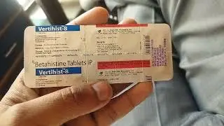Vertihist -8MG l tablet l Dizziness l Antivertigo l Meniere's Disease l Pharma l Medicine l Searle
