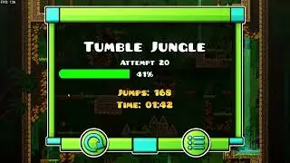 Geometry Dash - Tumble Jungle by Nikroplays 100% Platformer level