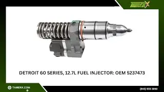 Detroit 60 Series, 12.7L Fuel Injector : OEM 5237473