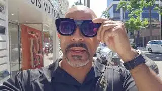 Testing the TCL RayNeo X2 Ai Powered AR Glasses in Beverly Hills