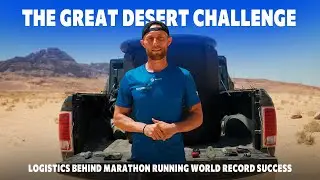 Spencer Matthews&rsquo; Great Desert Challenge | Logistics Behind Marathon Running World Record Success