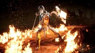 Scorpion - Intros & Victories - Cover of Darkness & Shadow Spirit Skins - Mortal Kombat 11